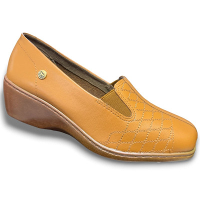 Romulo Casual Cuero Mandarina Mujer Ref 3768